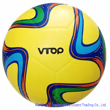 Yellow Color High Quality Rubber Sporting Football